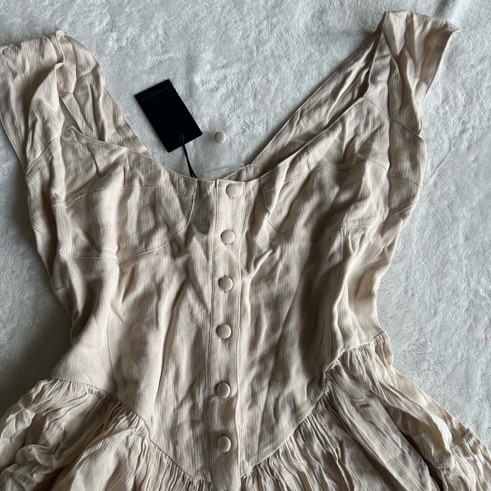 Vanessa Mooney Elisabeth Romper Ivory - Picture 5 of 10